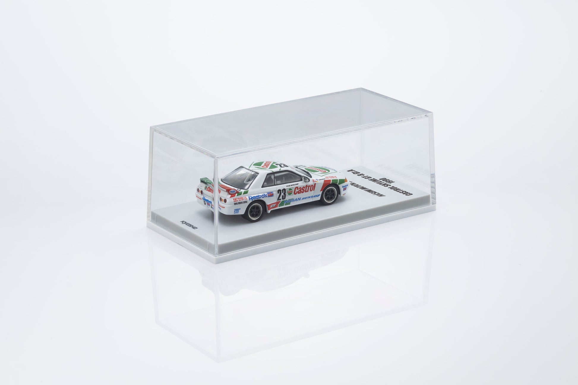Kyosho 1:64 Castrol Nissan Skyline GT-R R32 Gr.A 1990 #23 with LED lights