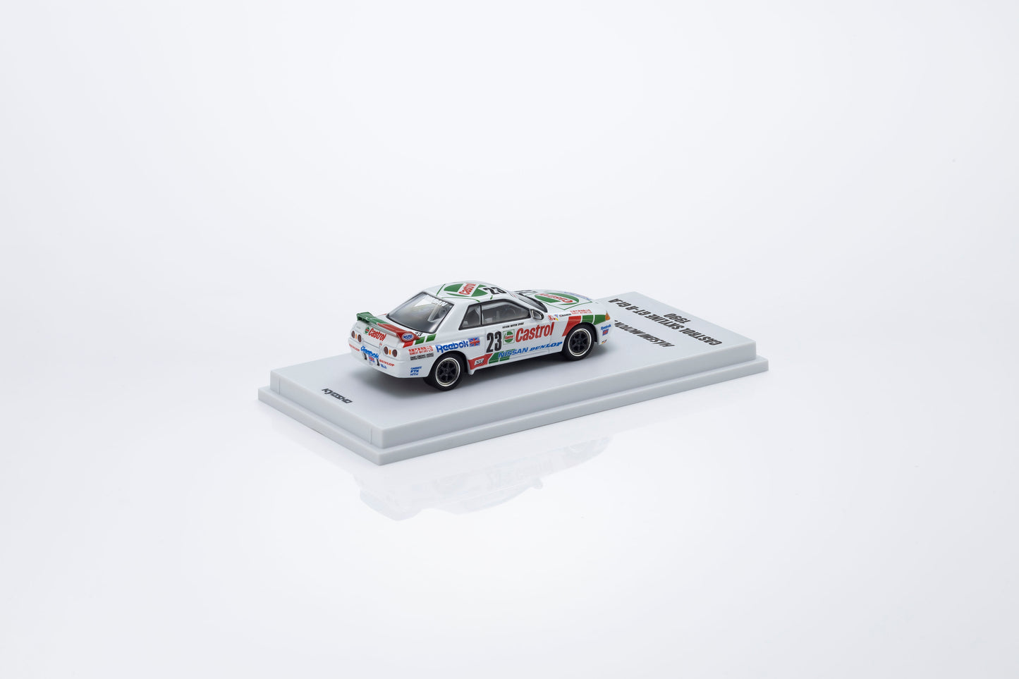 Kyosho 1:64 Castrol Nissan Skyline GT-R R32 Gr.A 1990 #23 with LED lights
