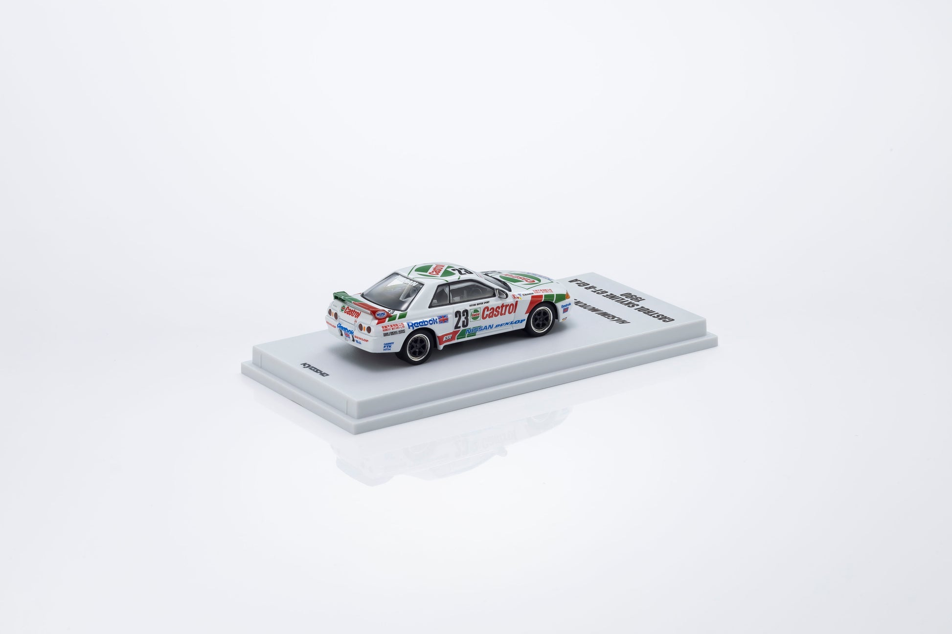 Kyosho 1:64 Castrol Nissan Skyline GT-R R32 Gr.A 1990 #23 with LED lights