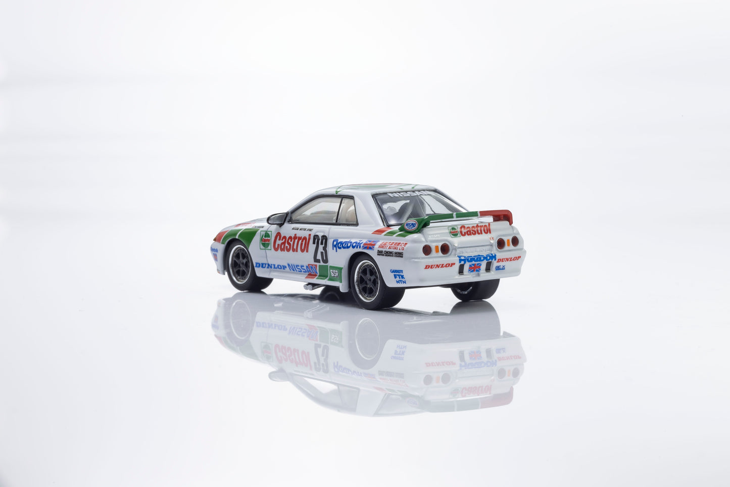 Kyosho 1:64 Castrol Nissan Skyline GT-R R32 Gr.A 1990 #23 with LED lights