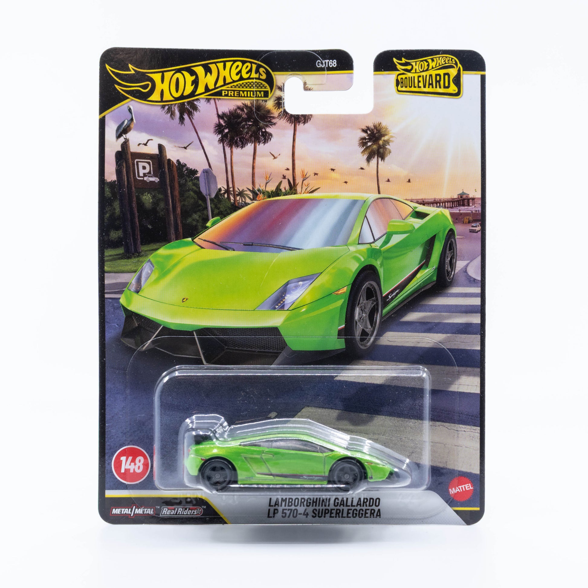 Hot Wheels Boulevard Lamborghini Gallardo Superleggera green No.148 1:64 diecast