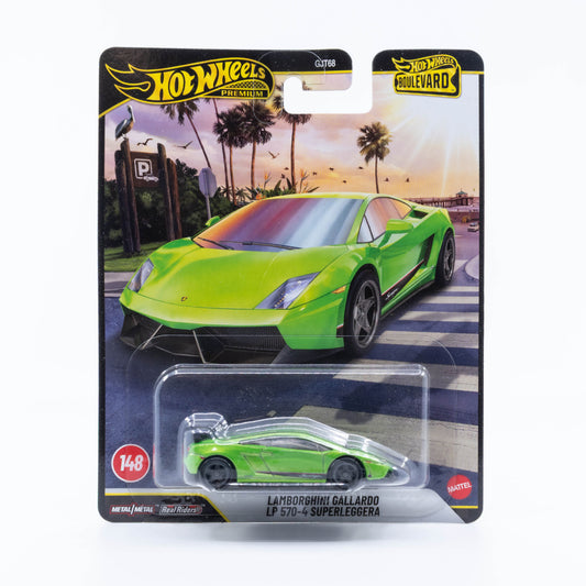 Hot Wheels Boulevard Lamborghini Gallardo Superleggera green No.148 1:64 diecast