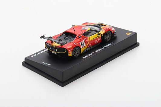 Looksmart Ferrari 296 GT3 #51 AF Corse Spa 24H 2024 2nd place 1:64 diecast