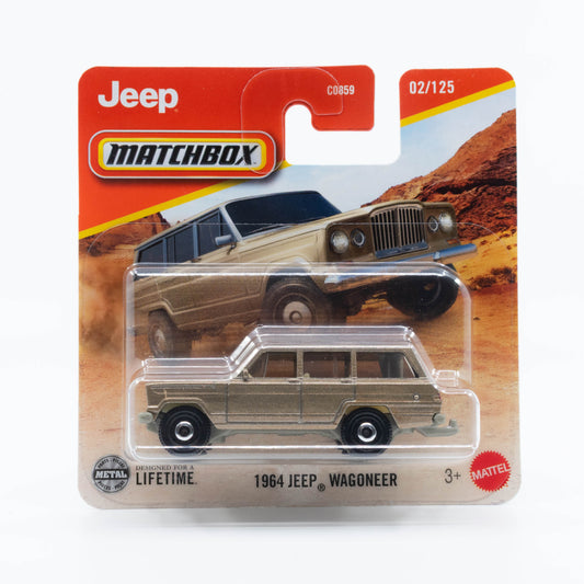 Matchbox 1:64 1964 Jeep Wagoneer diecast model classic SUV