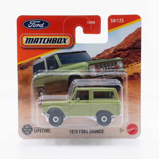 Matchbox 1:64 1970 Ford Bronco diecast model