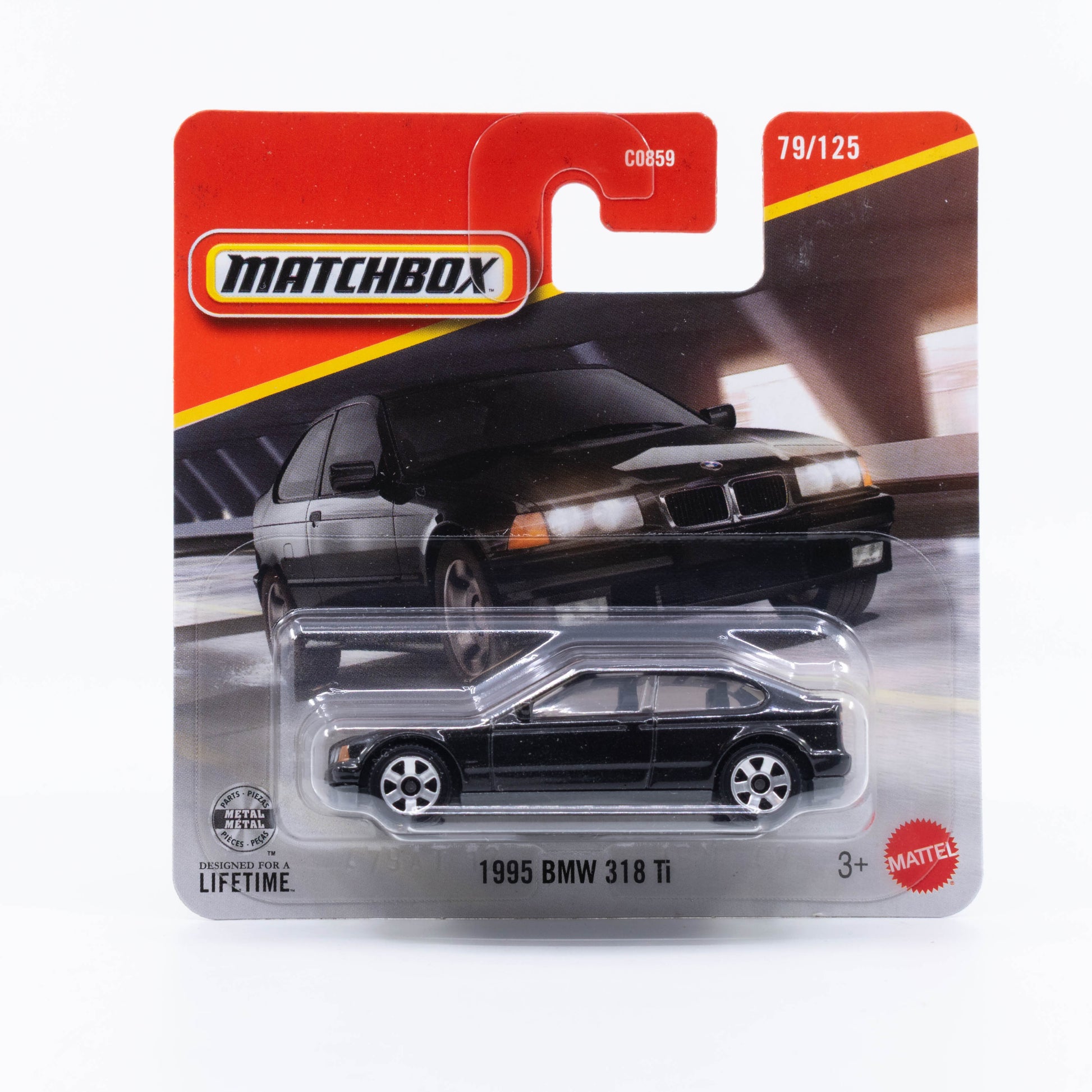 Matchbox 1995 BMW 318ti from the 2026 Basic Line.