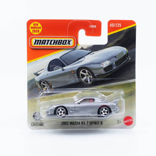 Matchbox 1:64 Mazda RX-7 Spirit R 2002 silver new model diecast car