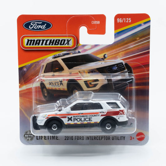 Matchbox - 2016 Ford Interceptor Utility