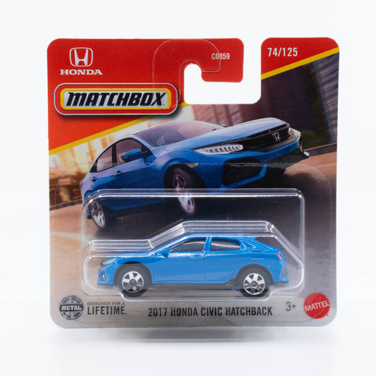 Matchbox 1:64 2017 Honda Civic Hatchback diecast model