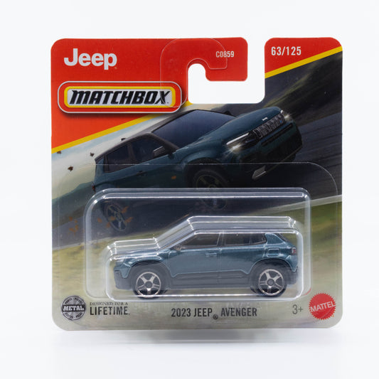 Matchbox 1:64 2023 Jeep Avenger diecast model