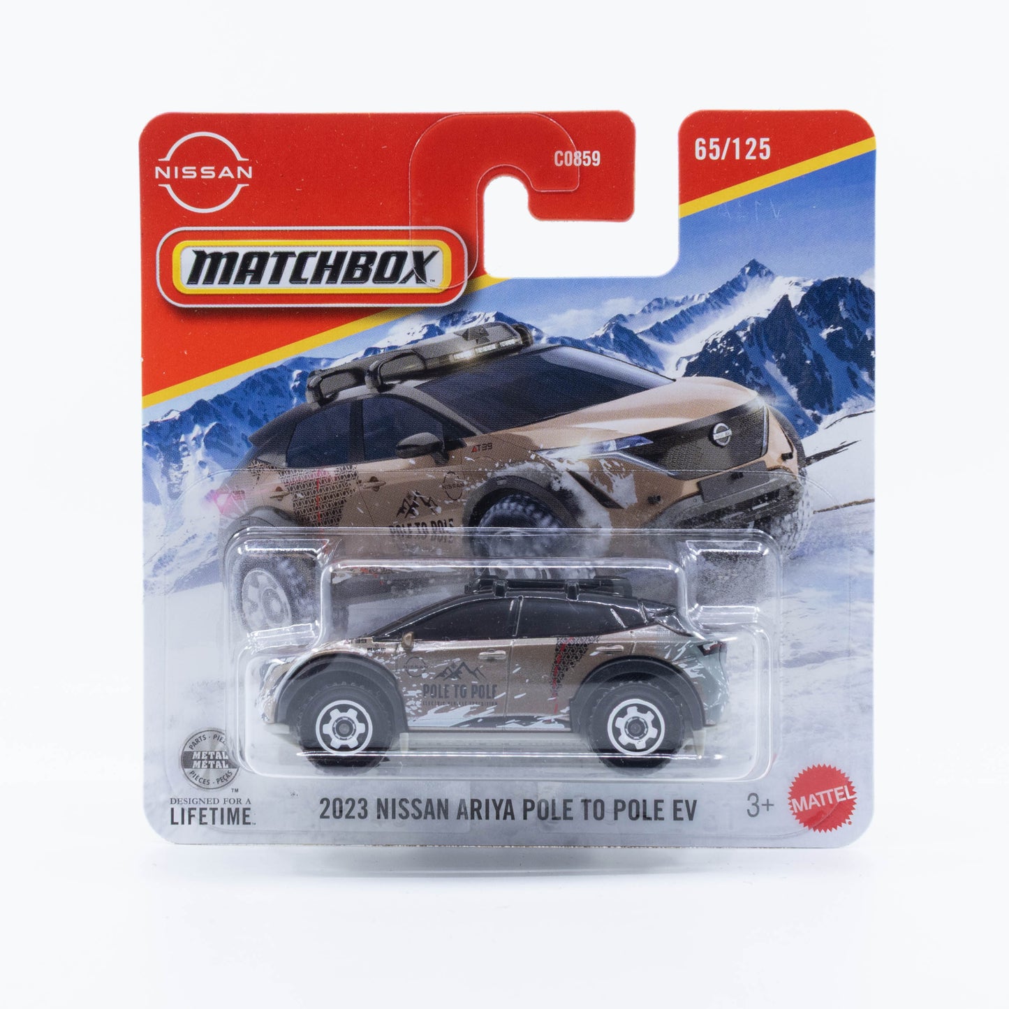 Matchbox 2023 Nissan Ariya Pole to Pole EV.