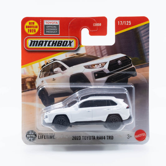 Matchbox 1:64 2023 Toyota RAV4 TRD diecast model SUV
