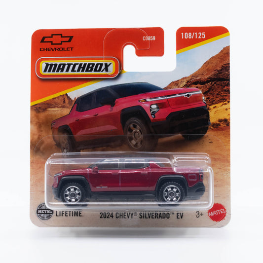 Matchbox 1:64 2024 Chevy Silverado EV diecast model