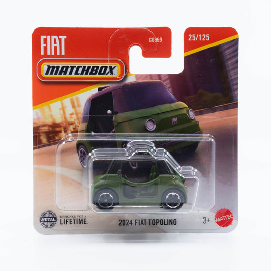 Matchbox 1:64 2024 Fiat Topolino diecast microcar