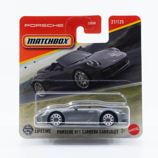 Matchbox 1:64 Porsche 911 Carrera Cabriolet diecast model car