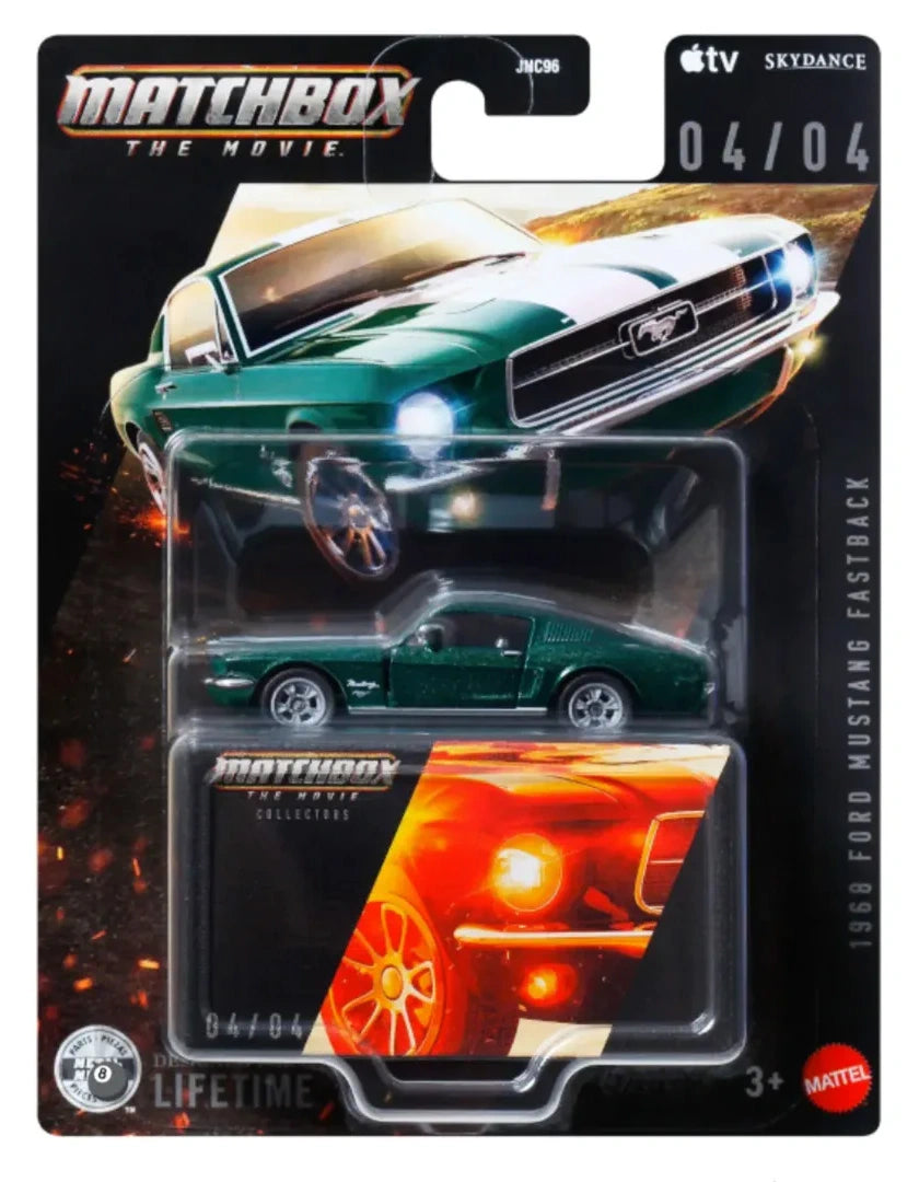 4/4 1968 Ford Mustang Fastback collector edition with opening doors (new model).
