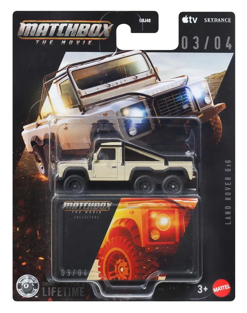 3/4 Land Rover 6×6 Tow Truck collector edition (new model).