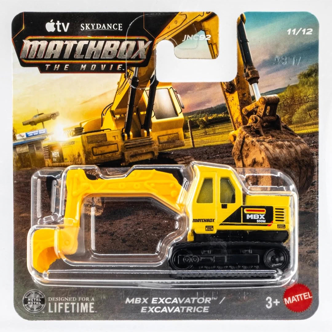 11/12 MBX Excavator construction vehicle.