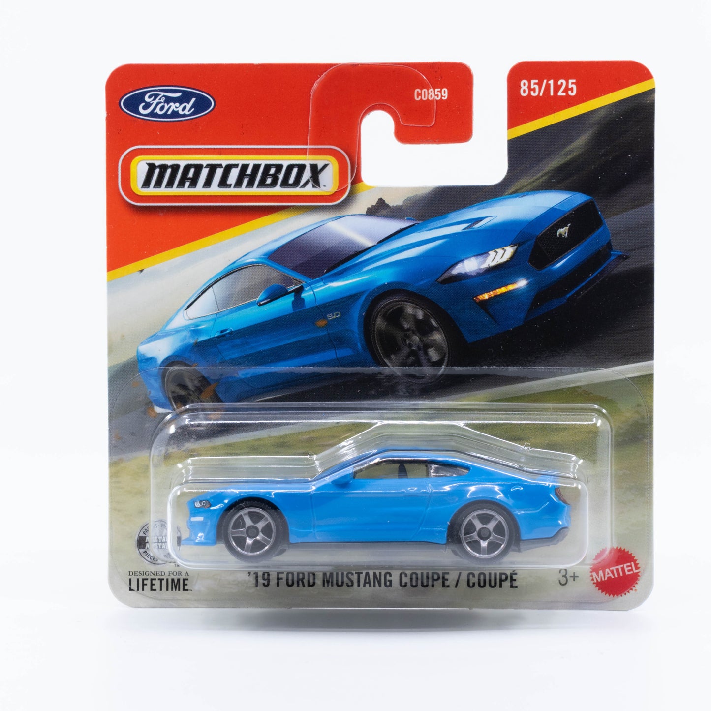 Matchbox 2019 Ford Mustang Coupe from the 2026 Basic Line.