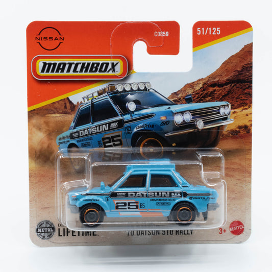 Matchbox - '70 Datsun 510 Rally