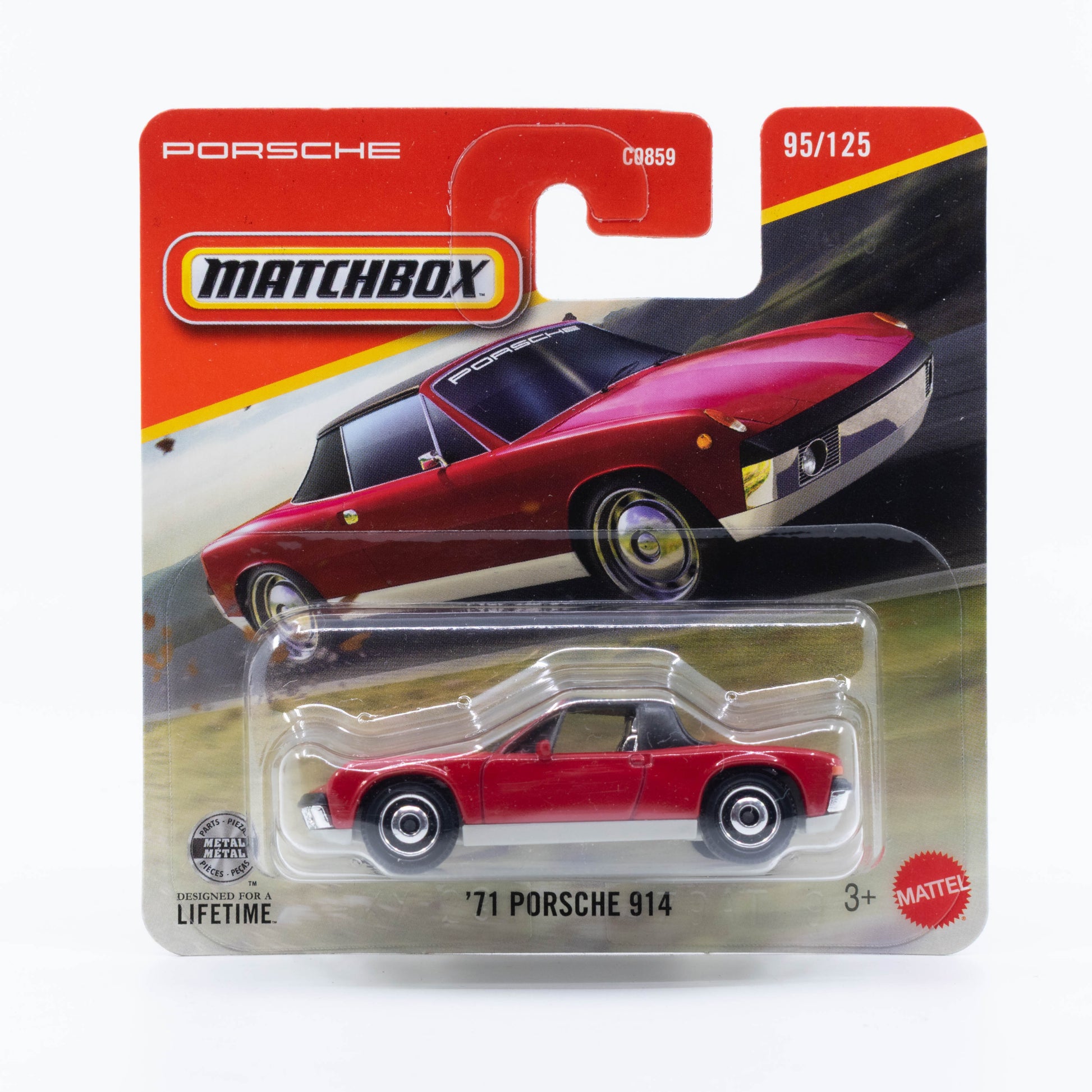 Matchbox 1971 Porsche 914 from the 2026 Basic Line.