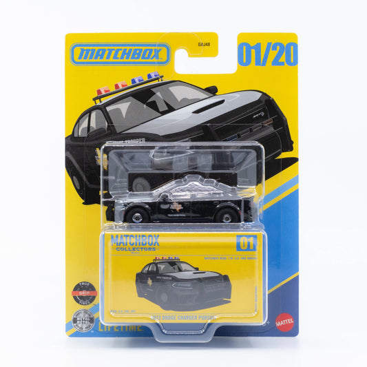 Matchbox Collectors 2023 Dodge Charger Pursuit Texas DPS police car 1:64