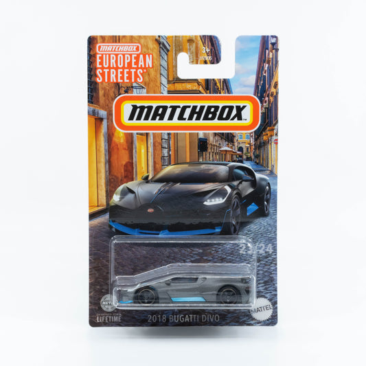 Matchbox European Streets 2024 - 2018 Bugatti Divo