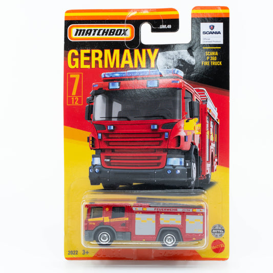 Matchbox Germany - Scania P 360 Fire Truck