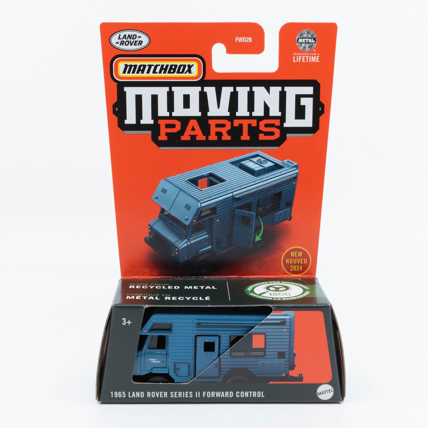 Matchbox Moving Parts - 1965 Land Rover Series II Forward Control