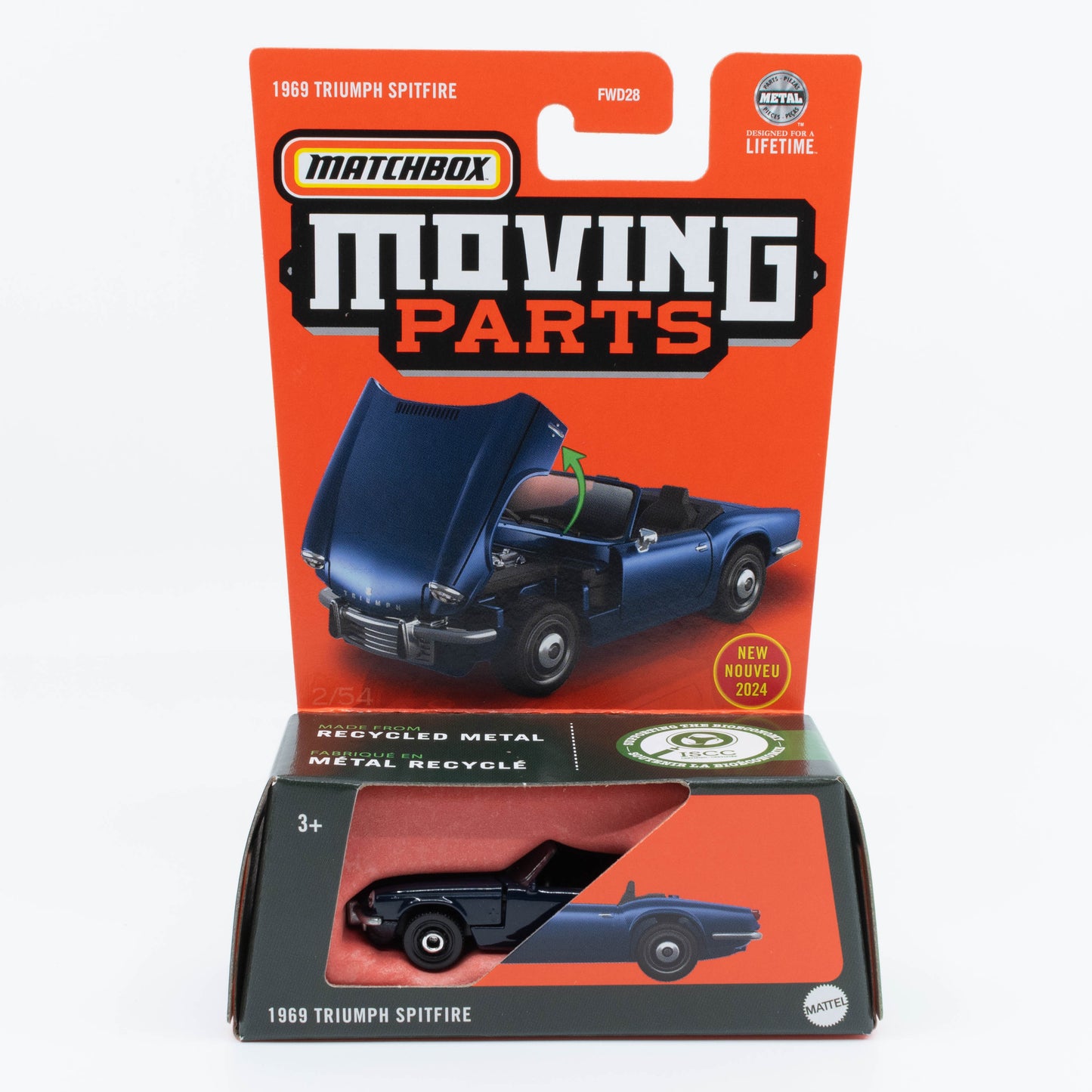 Matchbox Moving Parts - 1969 Triumph Spitfire