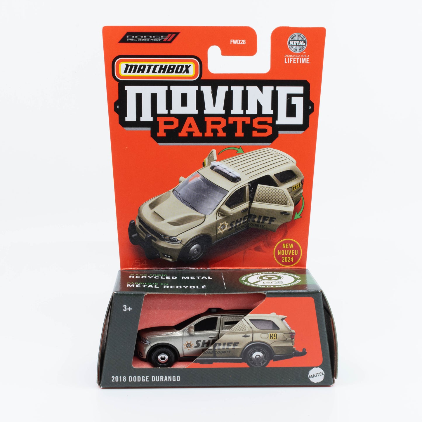 Matchbox Moving Parts - 2018 Dodge Durango