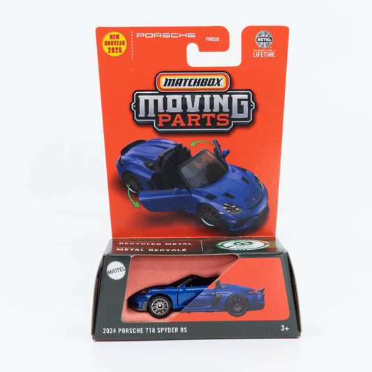 Matchbox Moving Parts - Porsche 718 Spyder RS