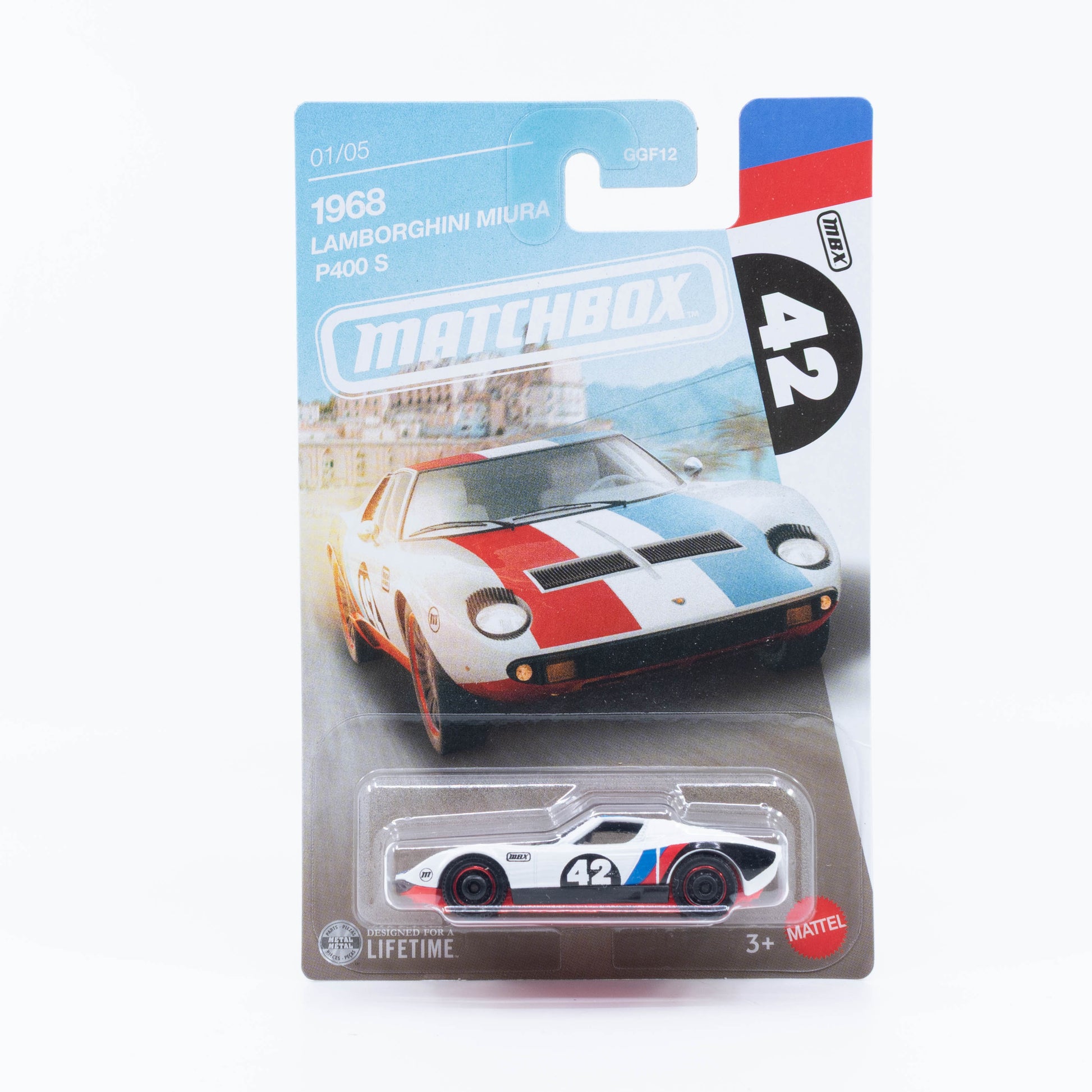 Matchbox Super Cars Series 1968 Lamborghini Miura P400 S.