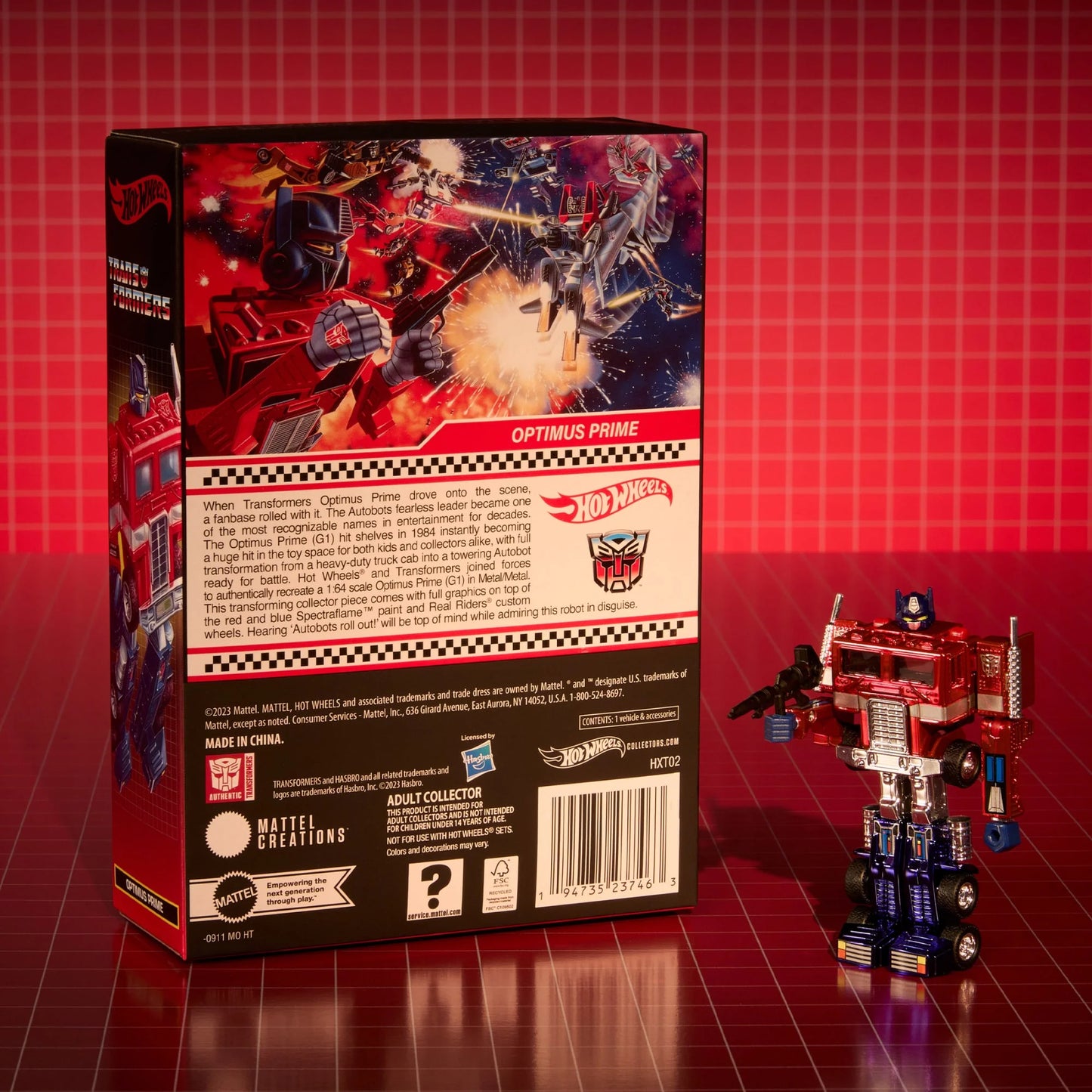 Hot Wheels x Transformers - Optimus Prime