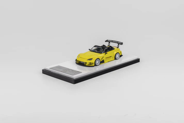 (Pre-Order) Micro Turbo - JS Racing S2000, Indy yellow pearl