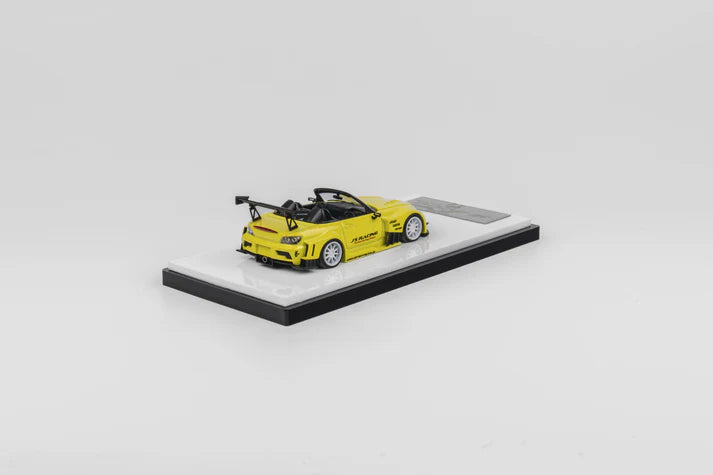 (Pre-Order) Micro Turbo - JS Racing S2000, Indy yellow pearl