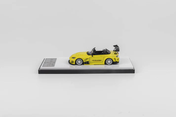 (Pre-Order) Micro Turbo - JS Racing S2000, Indy yellow pearl