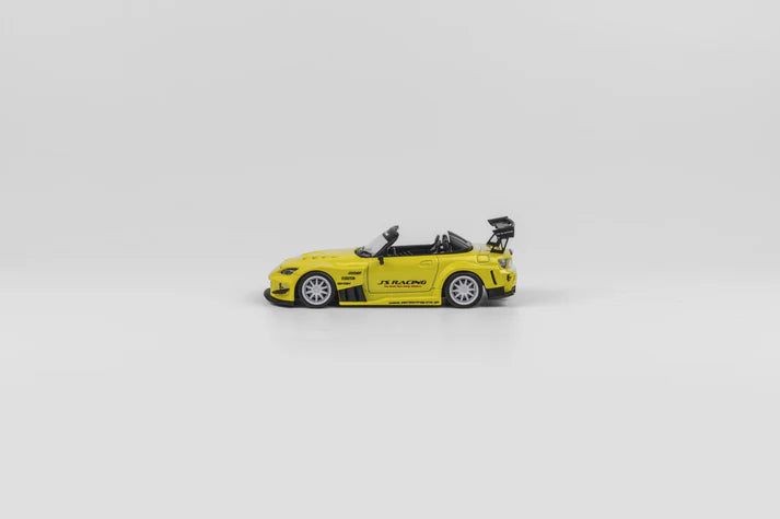 (Pre-Order) Micro Turbo - JS Racing S2000, Indy yellow pearl