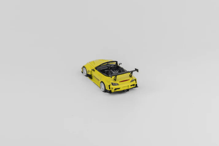 (Pre-Order) Micro Turbo - JS Racing S2000, Indy yellow pearl