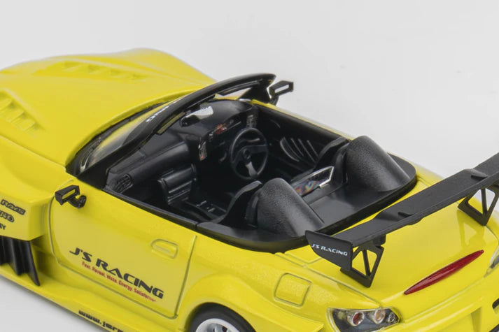 (Pre-Order) Micro Turbo - JS Racing S2000, Indy yellow pearl