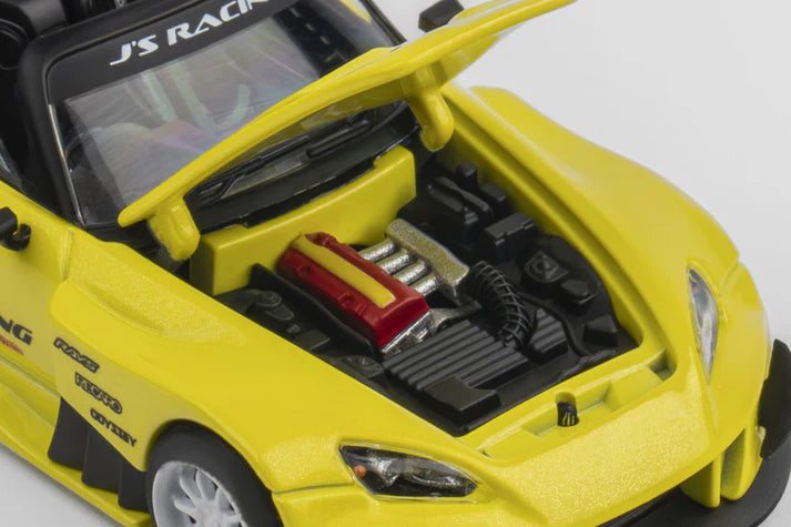 (Pre-Order) Micro Turbo - JS Racing S2000, Indy yellow pearl