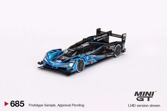 (Pre-Order) Mini GT - Acura ARX-06 GTP #10 No. 10 Konica Minolta Acura ARX-06 2023 IMSA Daytona 24 Hrs