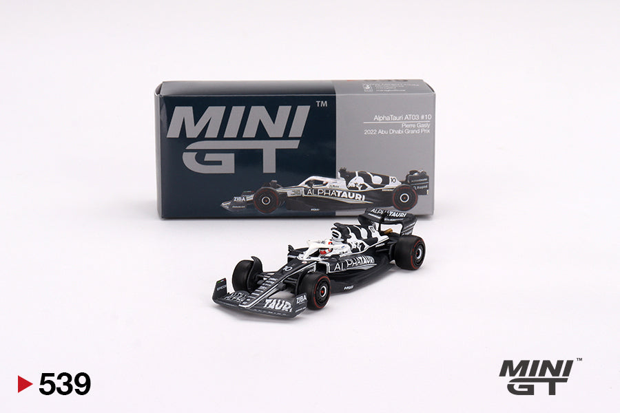 (Pre-Order) Mini GT - AlphaTauri AT03 #10 Pierre Gasly 2022 Abu Dhabi Grand Prix