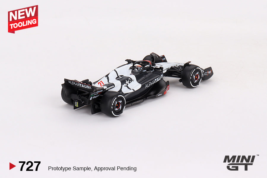 (Pre-Order) Mini GT - AlphaTauri AT04 #21 Nyck de Vries 2023 F1 2023 Australian GP