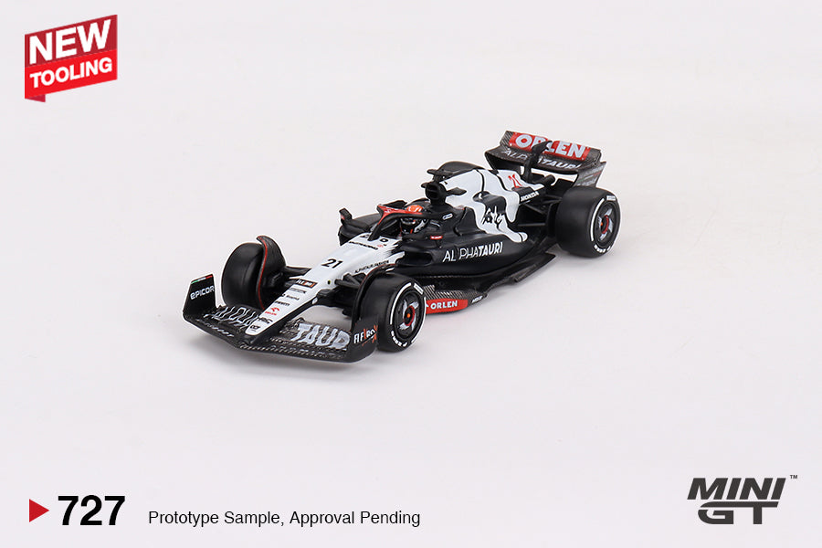 (Pre-Order) Mini GT - AlphaTauri AT04 #21 Nyck de Vries 2023 F1 2023 Australian GP