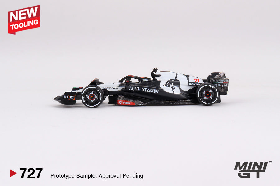 (Pre-Order) Mini GT - AlphaTauri AT04 #21 Nyck de Vries 2023 F1 2023 Australian GP