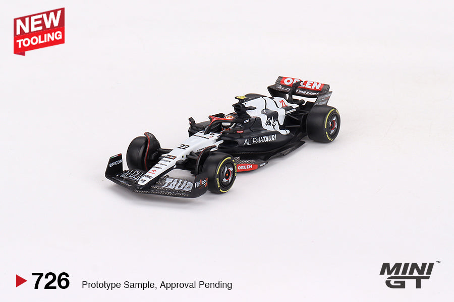 (Pre-Order) Mini GT - AlphaTauri AT04 #22 Yuki Tsunoda 2023 F1 2023 Australian GP