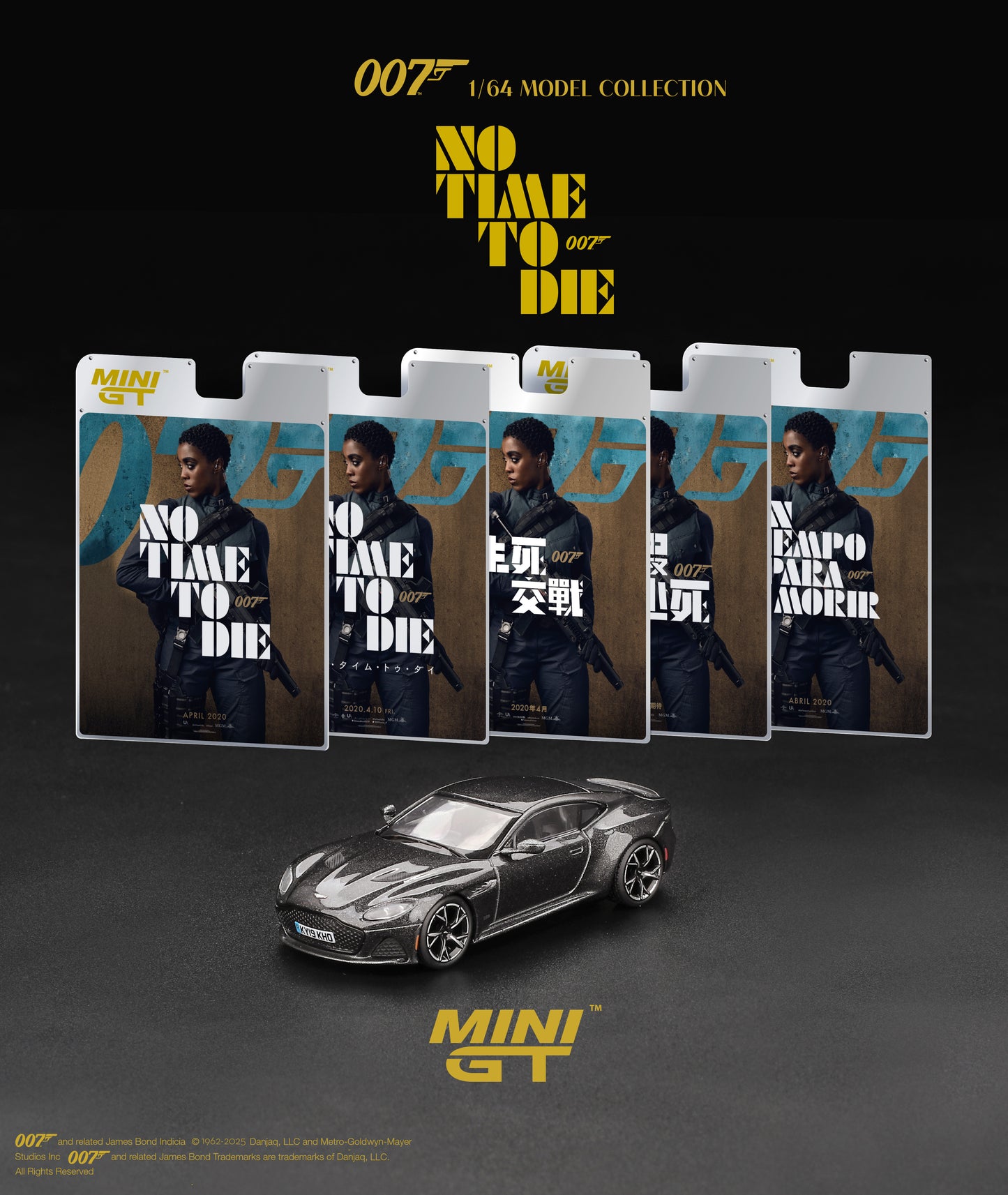 (Pre-Order) Mini GT - Aston Martin BDS - No Time To Die 2021