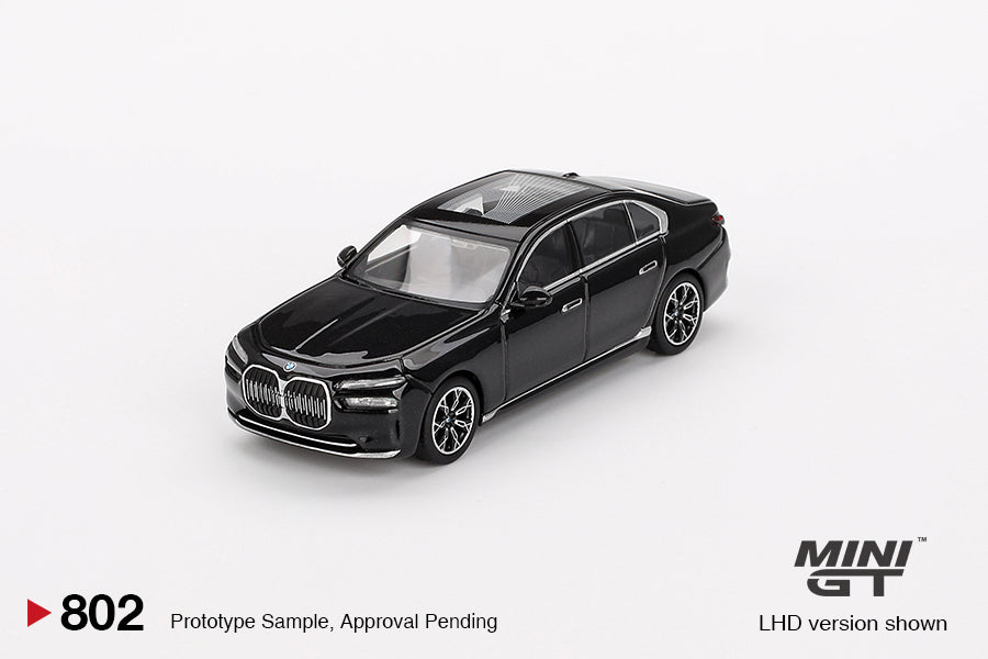 (Pre-Order) Mini GT - BMW I7 eDrive50 Black Sapphire 2024