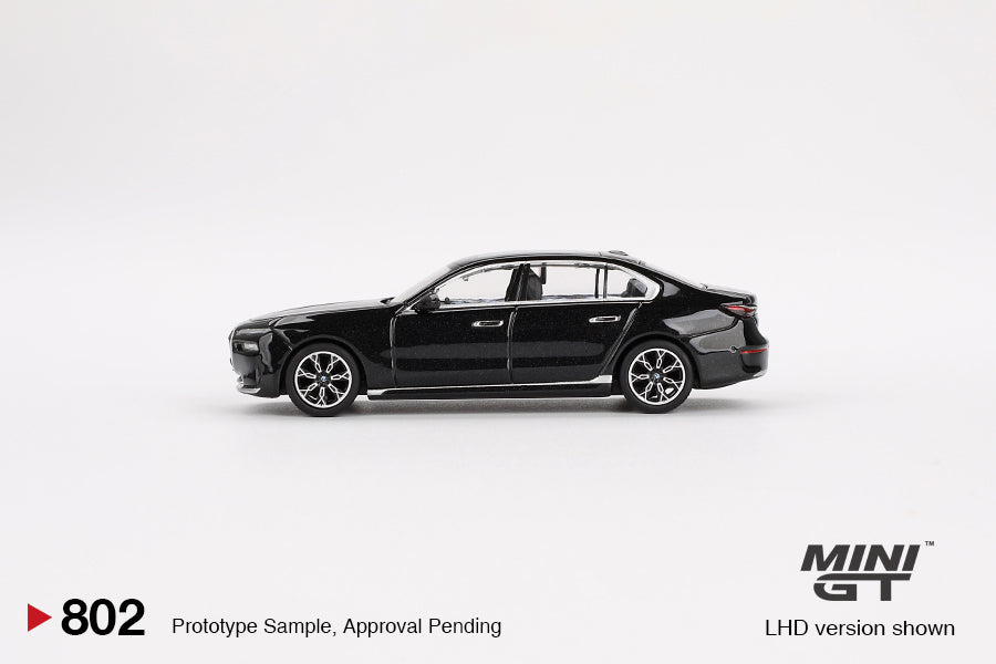 (Pre-Order) Mini GT - BMW I7 eDrive50 Black Sapphire 2024